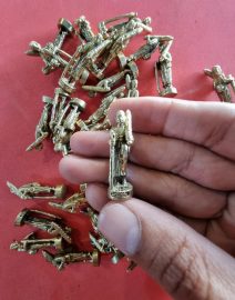 พระสีวลี เนื้อทองเหลือง